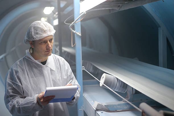 visual inspection of conveyor belt